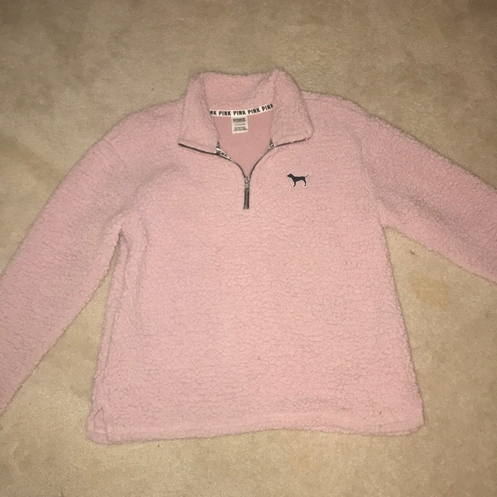 Light Pink Sherpa from VS Pink Size Small